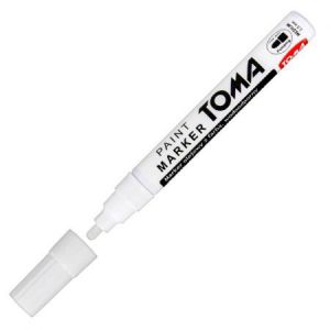 Marker olejowy Toma 440 gruby 2.5mm, Biały